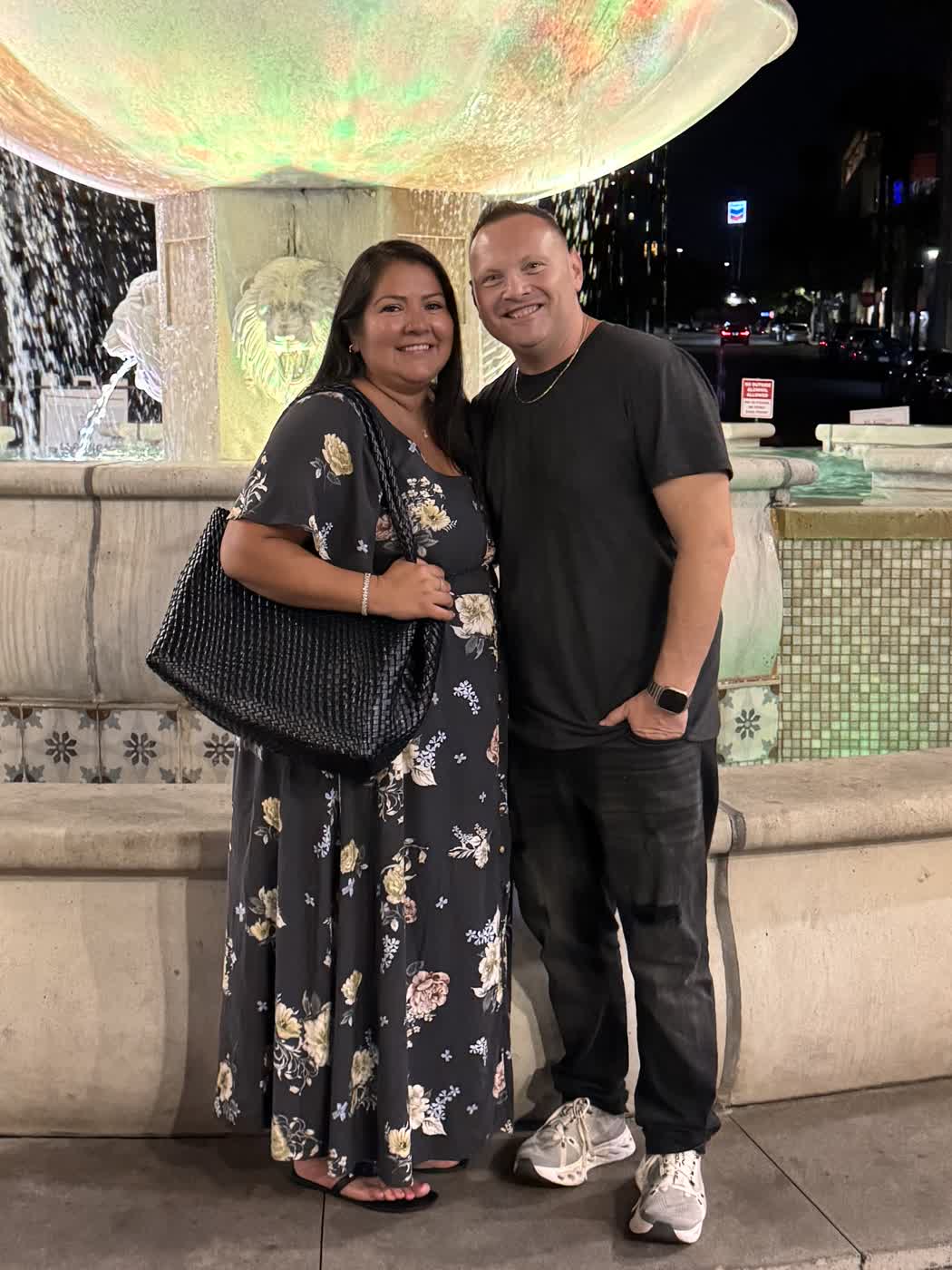 Vlad Tayman with his wife